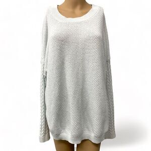 #15 Time and tru over size pullover sweater